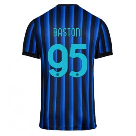 Pánské fotbalový oblečení Inter Milan Alessandro Bastoni #95 Domácí košile 2025-26 Krátkým Rukávem